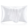 Bedelite Toddler Pillowcases 13X18 Inches - Super Soft And Silky Satin Pillowcase For Hair And Skin 2 Pack, White Cooling Pillow