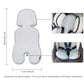 Manito Clean Infant Carseat 3D Mesh Seat Pad/Cushion/Liner (Star Grey)