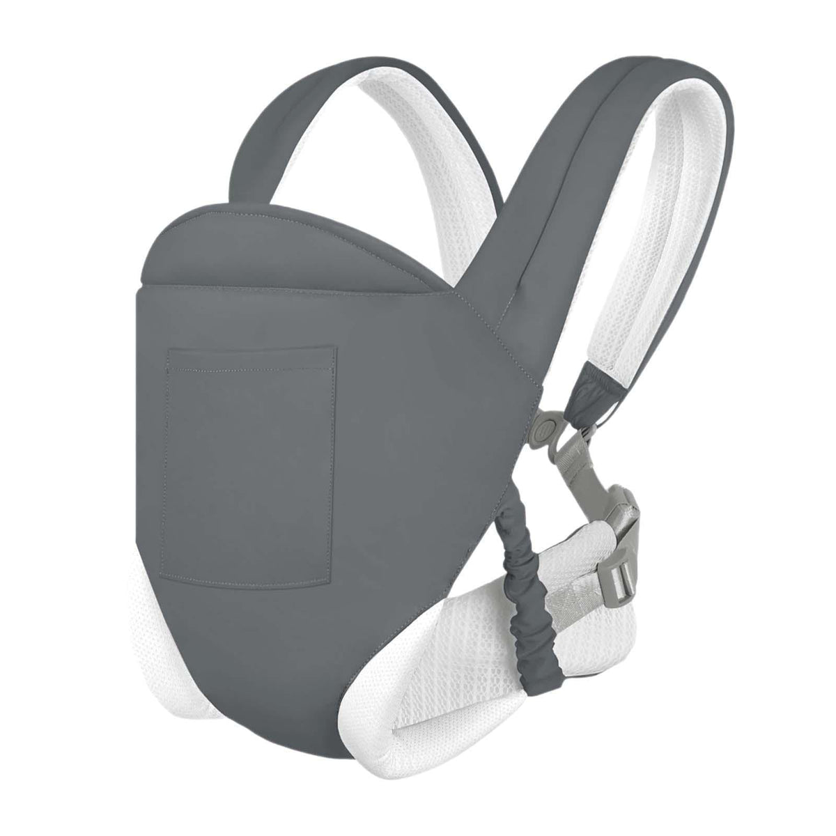 MERISHOPP Baby Wrap Carrier Newborn to Toddlers Holder for Walking Shower Gift Shopping Dark Gray