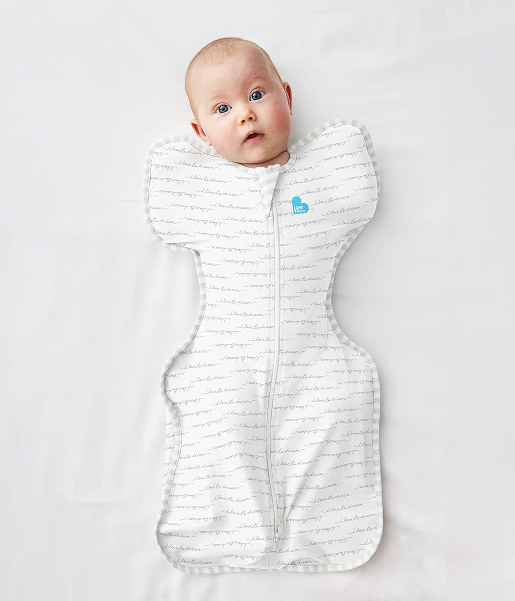 Love to Dream Swaddle UP Self-Soothing Sleep Sack 8-13 lbs., Dramatically Better Sleep, Snug Fit Calms Startle Reflex, 1.0 TOG,