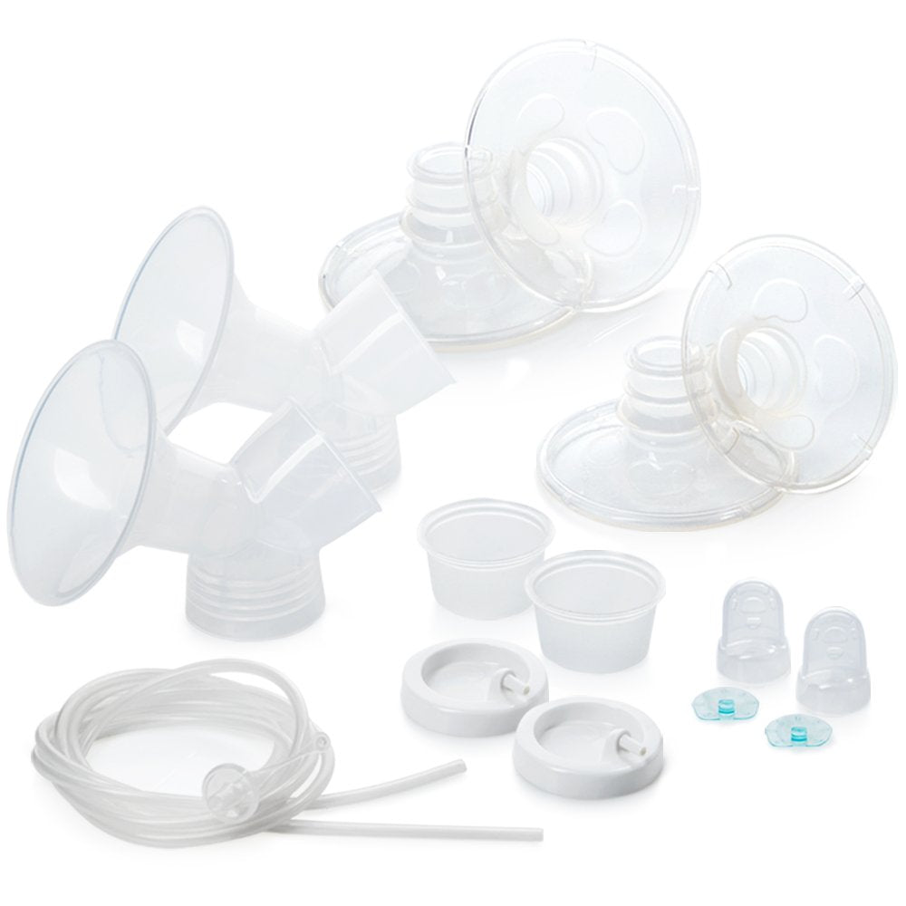 Evenflo Feeding Replacement Parts Breastfeeding Kit For Hospital Strength Advanced Double Electric Breast Pump
