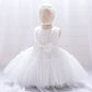 Tuiji Baby Girl Baptism Wedding Dresses Christening Dresses For Baby Girl 6 12 Months White Toddler Dresses 70