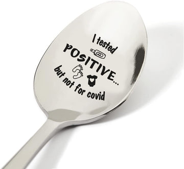 I Tested Positive But Not For Covid Pregnancy Announcement Spoon Cute Ways To Announce Baby Bump Surprise Reveal For Soon To Be