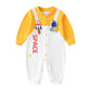 Hopscotch Baby Boys Cotton Footies & Bodysuits In Yellow Color For Ages (1218 Months)