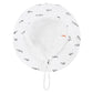 Durio Baby Girl Sun Hat Sun Protection Hats Wide Brim , Summer Hat Beach Hat Toddler Hats For Girls Boys C White Fish 6-12 Month