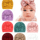 Qandsweat Baby Girls ' Hats & Caps Knotted Turban Cute Toddler Hat Hair Accessories 3-36M (A Soft6-8 Pack)
