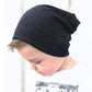 Simleshine Toddler Cotton Beanies For Boys Baby Warm Slouchy Skullcap Hats Toddler Beanie Knit Caps Black,Deep Gray