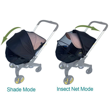 Insect Net, Mosquito Net With Sunshade - Stroller Accessories Compatible With Doona Car Seat & Stroller