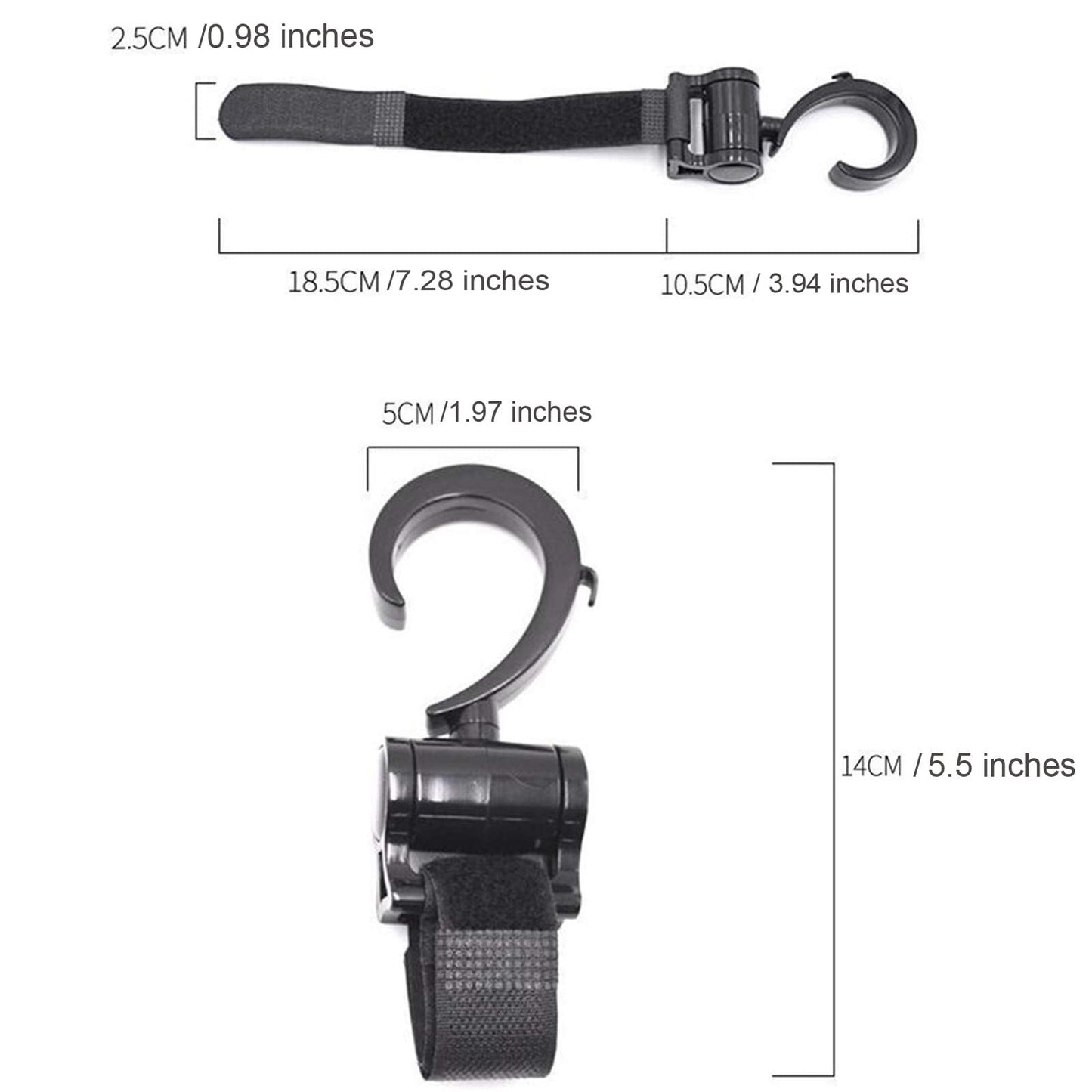 Stroller Hooks For Hanging Diaper Bags Baby Stuff Organizer Groceries Purse Mommy Hook Stroller Accessories For Mom When Jogging