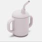 Lalo Little Cup, Non-Toxic Silicone Straw Cup With Handles - Baby And Toddler Sippy Cup - Mini Cup And Straw Training System, 4O