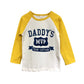 Crazy Gotend Daddy'S Mvp Boys Long Sleeve Clothing Set Baby T-Shirt+Pants Outfits, 3-4Y Yellow