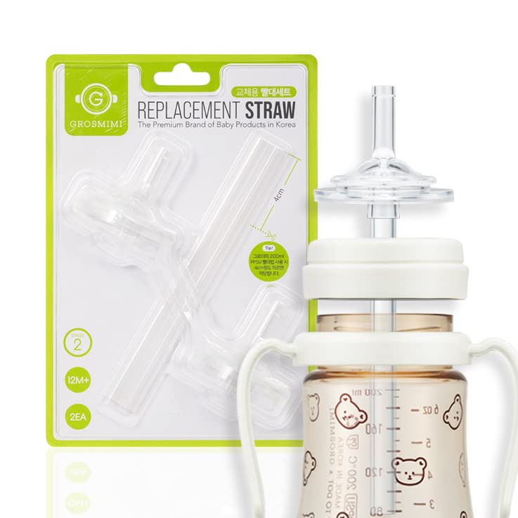 Grosmimi Replacements (Straw Kit 2-Counts, Stage1)