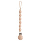 Mushie 100% Silicone Baby Pacifier Clip Bpa Free | Luna (Blush)