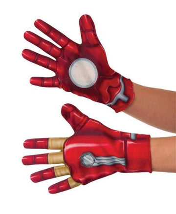 Rubies Unisex Adult Captain America: Civil War Kid'S Iron Man Gloves Costume Accessory, Red, Standard Us
