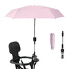 Nakazawa Stroller Sunshade Clip-on Adjustable Universal, Adjustable Steering Angle, Reinforced Umbrella Frame, Compact and Light