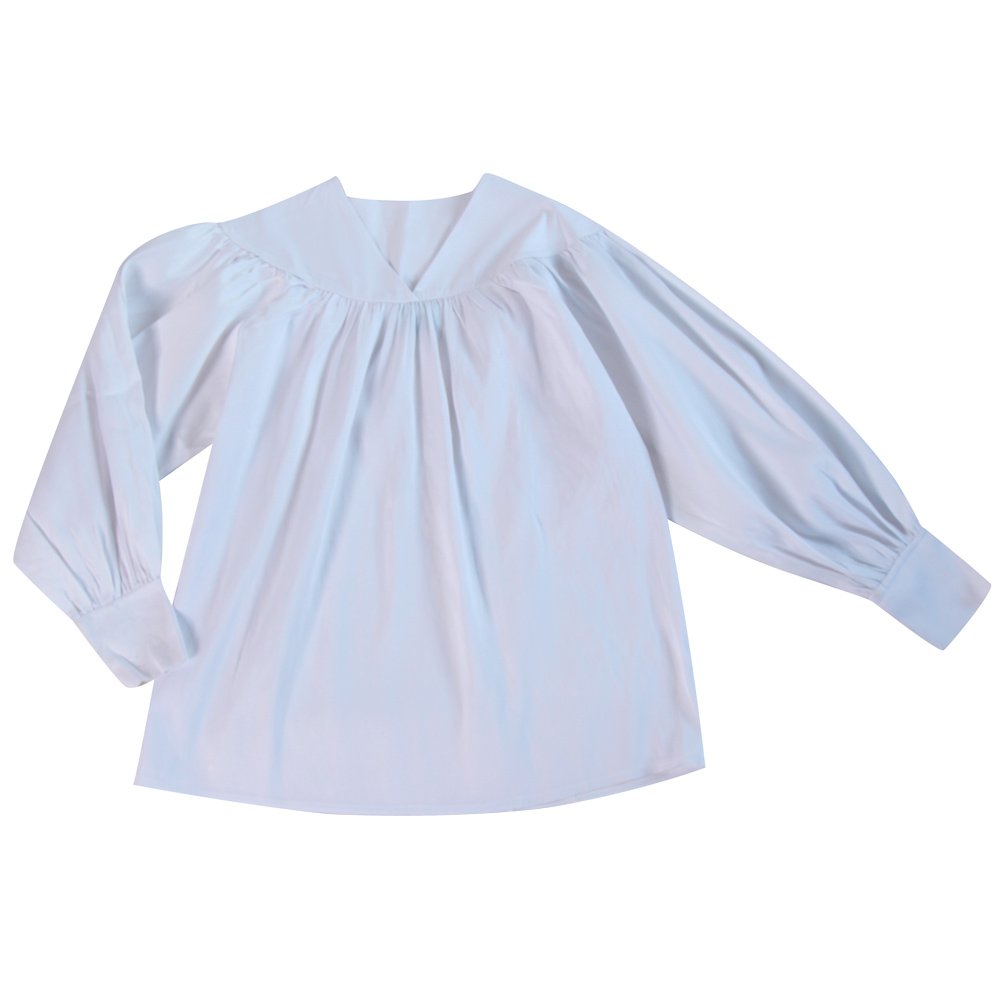 Making Believe Boys Deluxe Renaissance Shirt (Medium 8/10, White)