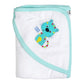 Mee Mee Soft Absorbent Baby Towel with Hood, White