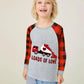 Truck Loads Of Love Toddler Boys Girls T-Shirt Valentines Day Clothes For Kids Buffalo Red Plaid Shirt 7T