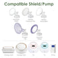 1X 36 Mm Maymom Two-Piece Wide Neck Pump Parts For Spectra S1/S2 Pumps; Incl Wide Mouth Flanges; Not Original Spectra Flange