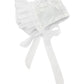 Glamulice Baby Girls Flower Christening Baptism Dress Formal Party Special Occasion Dresses For Toddler Light Ivory White 3-6 Ne