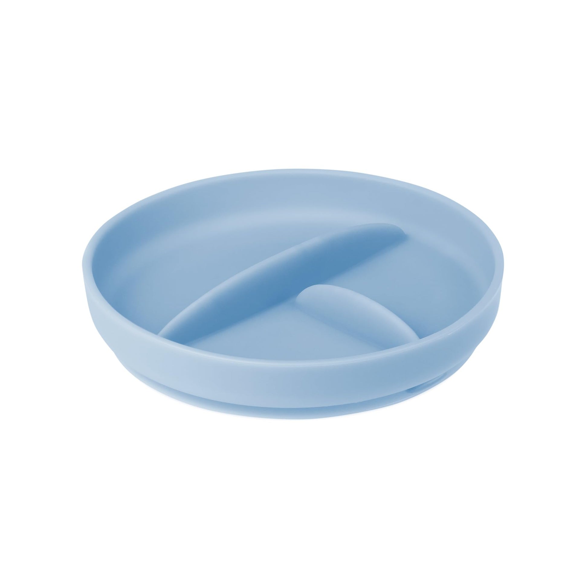 Olababy 100% Silicone Suction Plate | Toddler Plates With Suction | Divided Plates For Kids | Self Feeding Baby Essentials | Bab