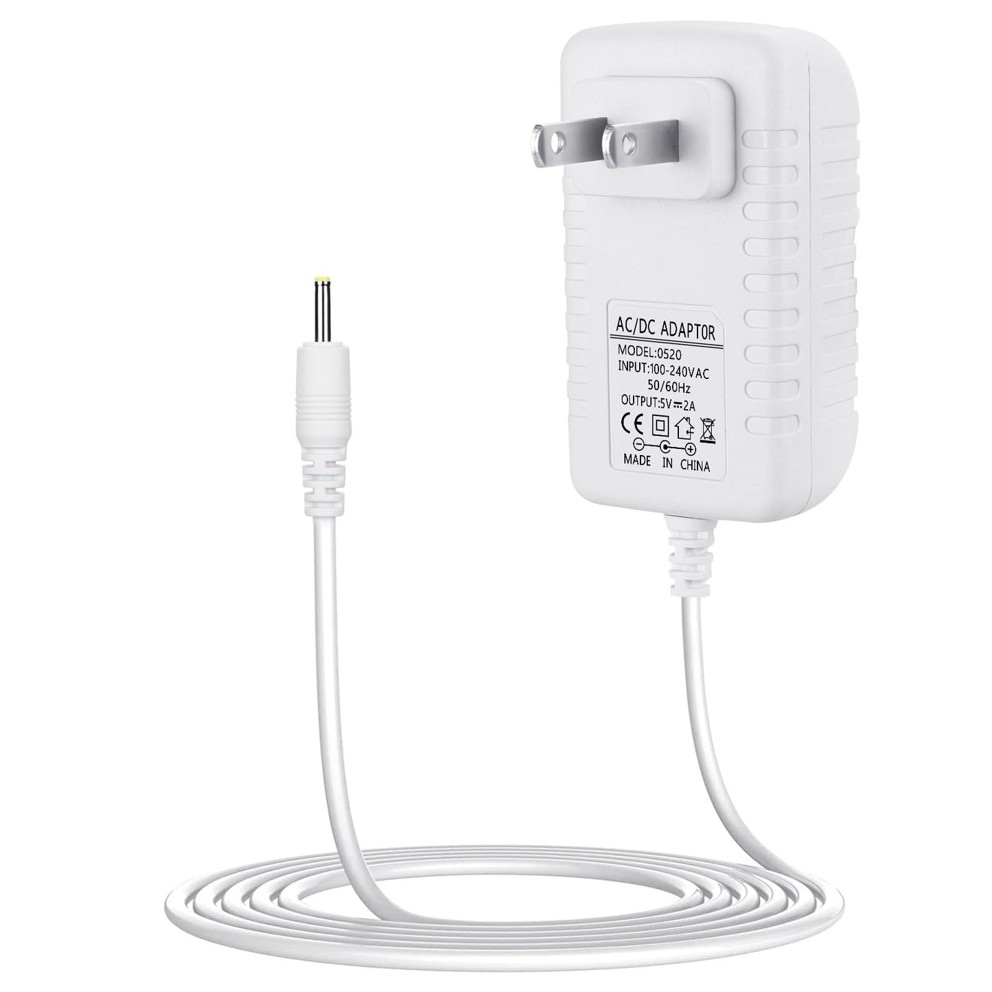 Charger For Infant Optics Dxr-8 / Dxr8 Pro Monitor Unit, Dc 5V Round-Pin Power Adapter