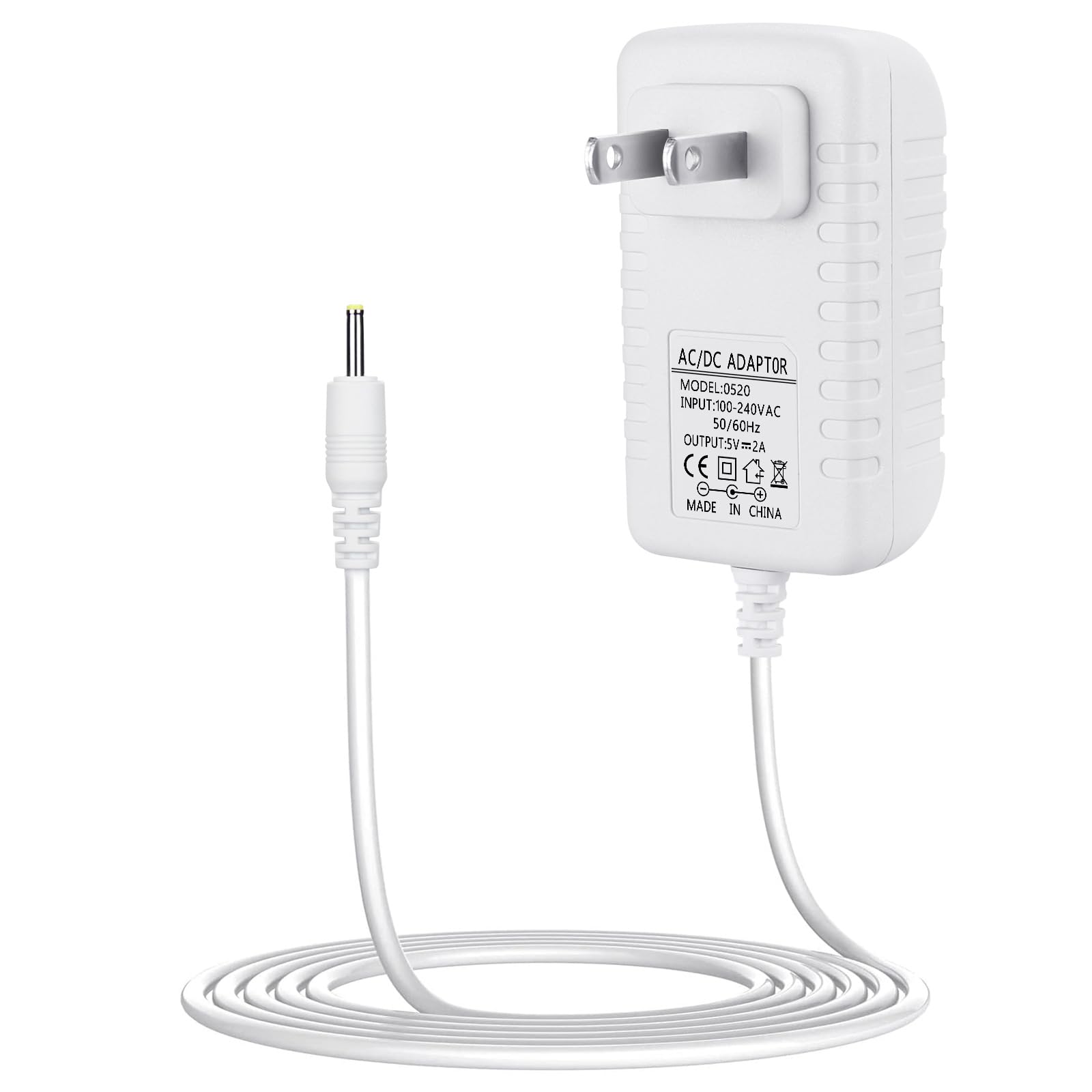 Charger For Infant Optics Dxr-8 / Dxr8 Pro Monitor Unit, Dc 5V Round-Pin Power Adapter