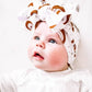 Gezisan Baby Headbands Nylon Bow Baby Turban Knotted Headwrap Hair Accessories For Baby Girls Newborn Infant Toddlers Kids