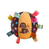 Colorful Taggies Chime Ball - Soft Plush Sensory Rattle Toy for Babies Kids Toddlers Infants
