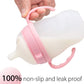 Chubbiee Baby Bottle Handles For Comotomo 5 Ounce & 8 Ounce Silicone Baby Bottles, Compatible Comotomo Bottle Holder For Baby, P