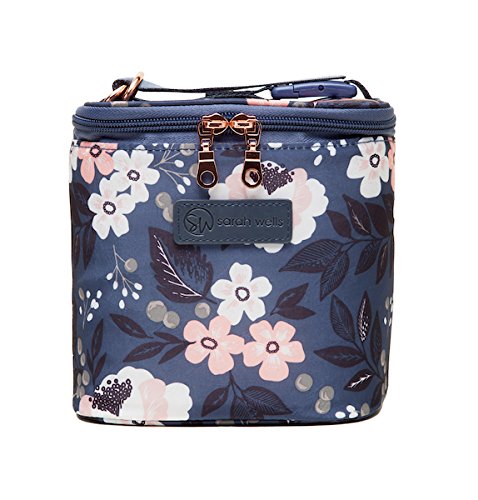 Sarah Wells Cold Gold Breastmilk Cooler Bag With Ice Pack (Le Floral)