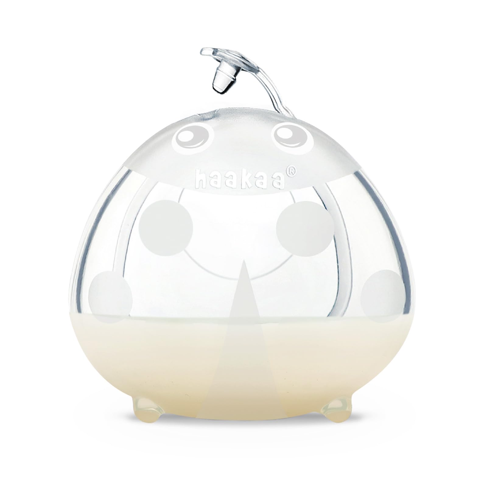 Haakaa Ladybug Breast Milk Collector - 1Pc Wearable Silicone Nursing Cup, Reusable Breast Shield And Milk Catcher For Breastfeed