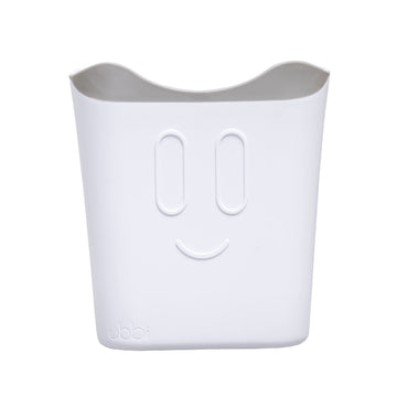 Ubbi Bath Rinse Cup For Babies & Toddlers, Baby Hair Rinse Cup, Newborn Bath Time Essential, Tear-Free Bath Accessory, White