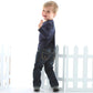 Wrangler Baby Boys' Five Pocket Boot Cut Jean, Dark Blue, 2T