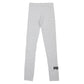 Puma Girls Ess Logo Skinny Fit Leggings, Light Gray Heather, 92 (58703504)