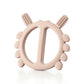 Haakaa Silicone Crab Baby Teether,Teething Toys,360Baby Toothbrush Head for Infant Self-Brushing Training,Food-Grade Silicone,Bl