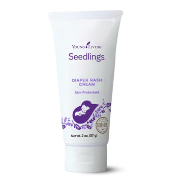 Young Living Seedlings Diaper Rash Cream, 2 oz | Baby Skin Essentials | Ideal for Sensitive Skin | Gentle, Mild Formula | Vegeta