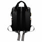 Artsadd Customized Diaper Backpacks For Mother'S Day, Personalized Black Glitter Diaper Bags For Men Custom Travel Nappy Mommy B