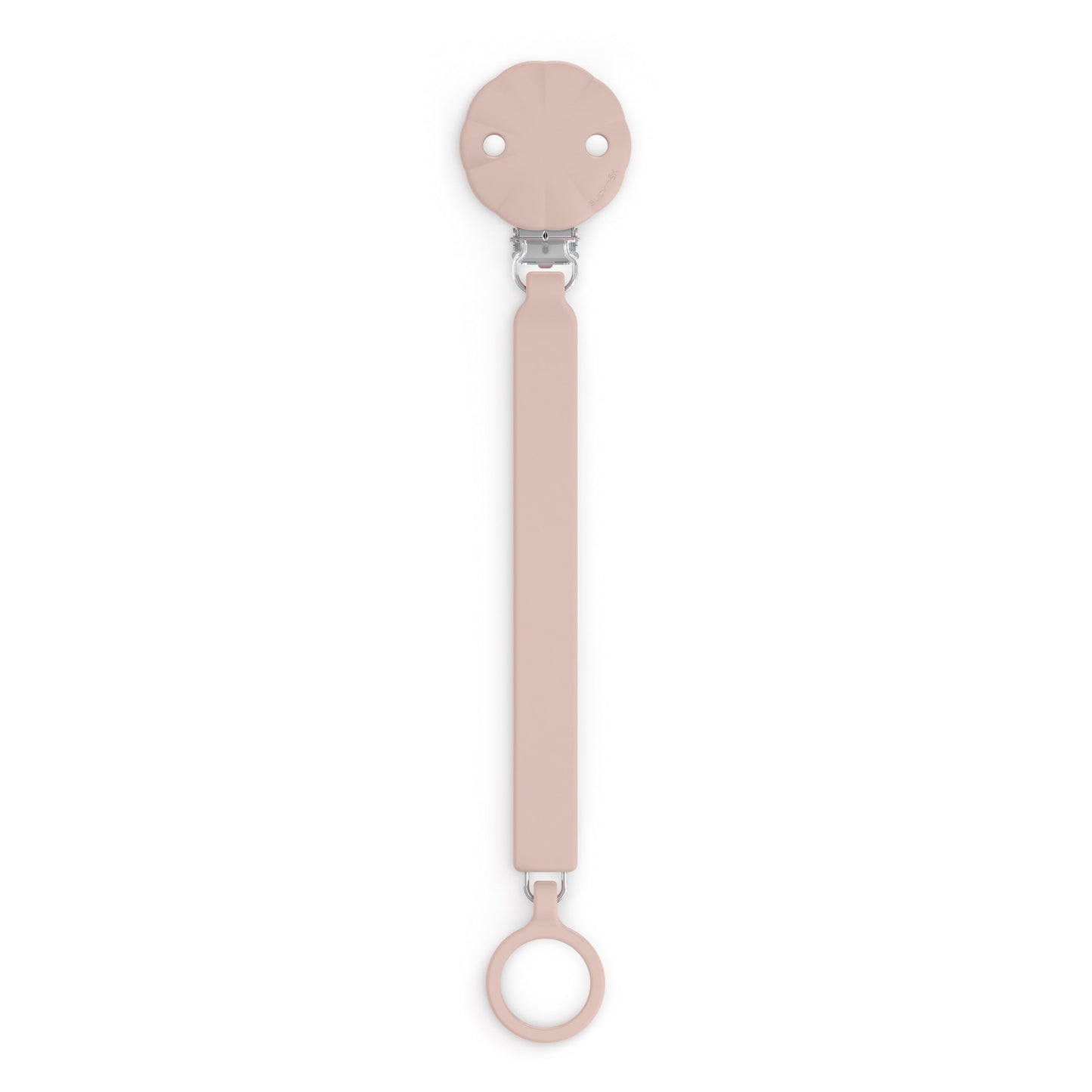 Suavinex Wonder Silicone Baby Pacifier Clip, Spains #1 Baby Bottle and Pacifier Brand, Paci Clips for Babies, Essentials, Mauve
