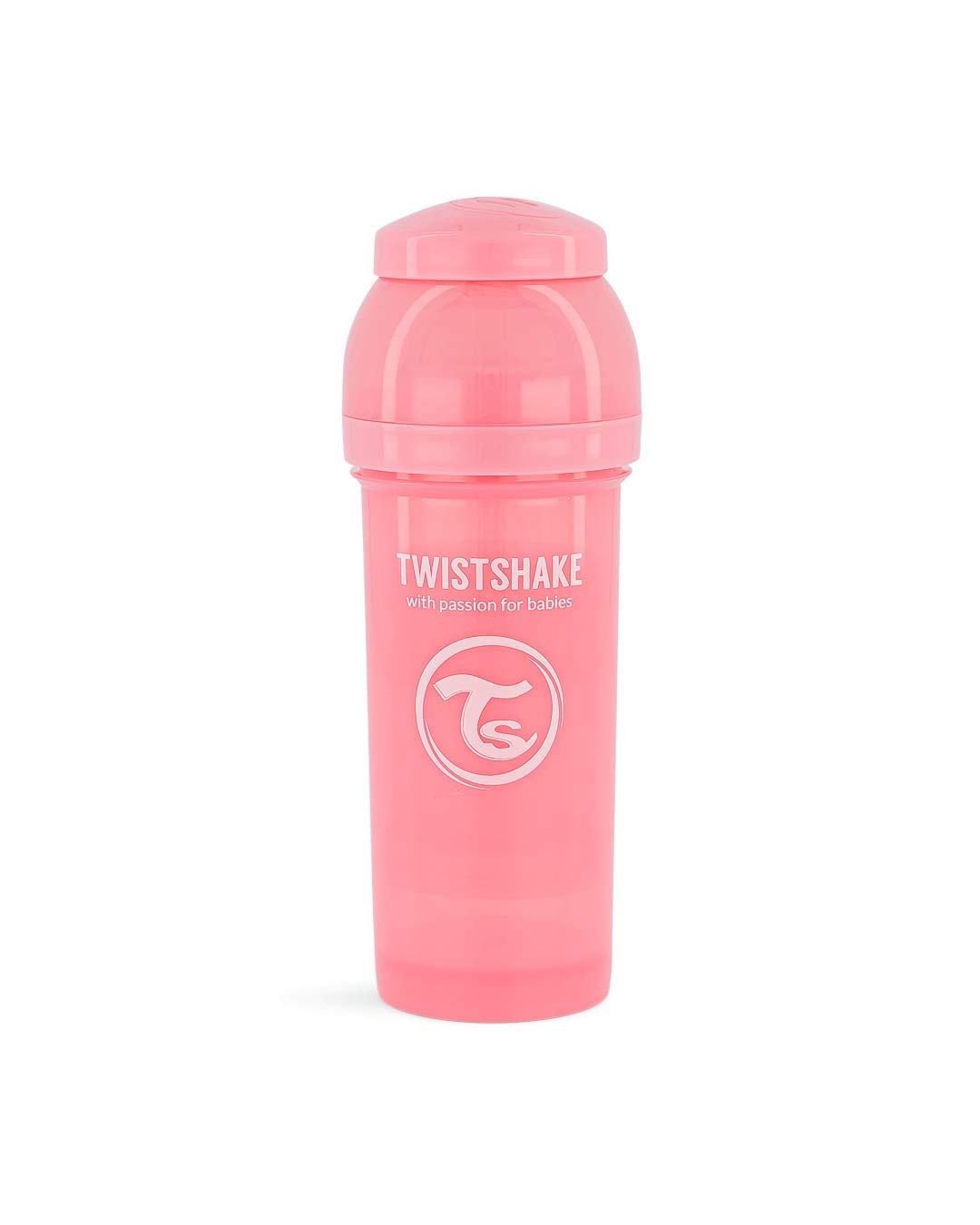Twistshake Anti Colic Baby Bottles - Premium 260Ml/8Oz Bottles With 100Ml Milk Storage Container For A Comfortable Feeding Exper