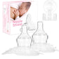 2 Pack Nipple Shields For Nursing Newborn 20Mm, Nippleshield For Breastfeeding Nursing Mothers With Inverted & Sore Nipple With