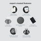 Huggies Day Pack Diaper Backpack, Dark Grey Heather/Black, One Size