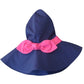 Vimeet Kid Baby Summer Hat Baby Sun Hat Toddler Beach Hat Baby Bucket Hat Dark Blue
