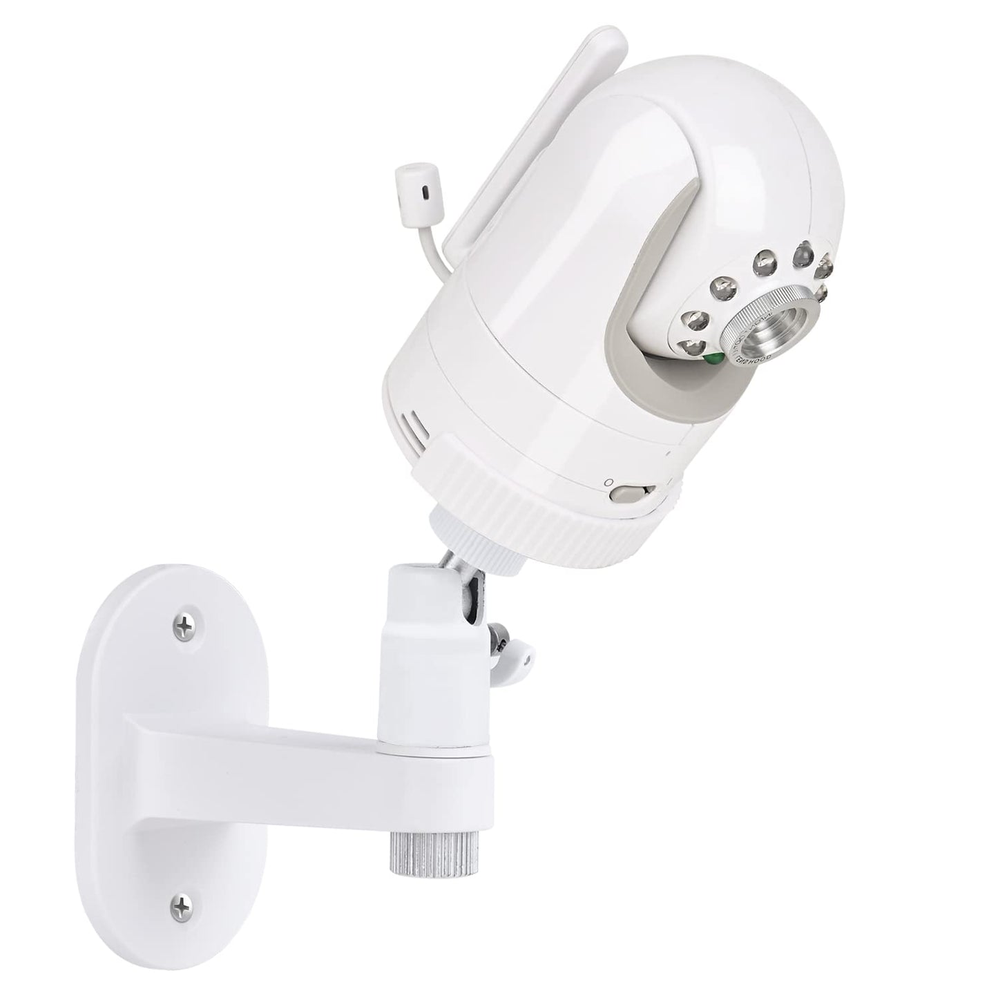 Wochel Adjustable Baby Monitor Wall Mount For Infant Optics Dxr-8 And Dxr-8 Pro Baby Monitor, Perfect View Angle And Easy Instal