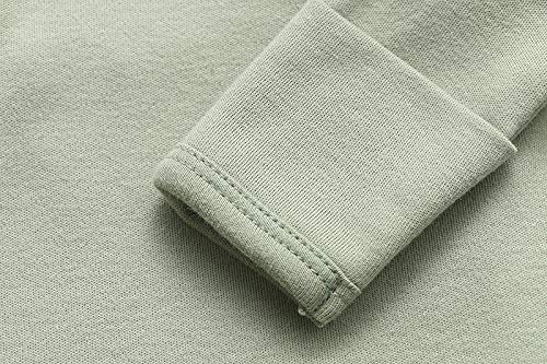 O2 Baby Baby Organic Cotton Kimono Gown With Mitten Cuffs And Fold-Over Pouch, Unisex Long Sleeve Infant Sleeper Sleeping Bag(3-