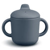 Catii Sippy Cups for Baby 6 Months+,Silicone Sippy Cups Leak Proof 5oz,Microwavable Sippy Cups for 1+ year old (Gray)