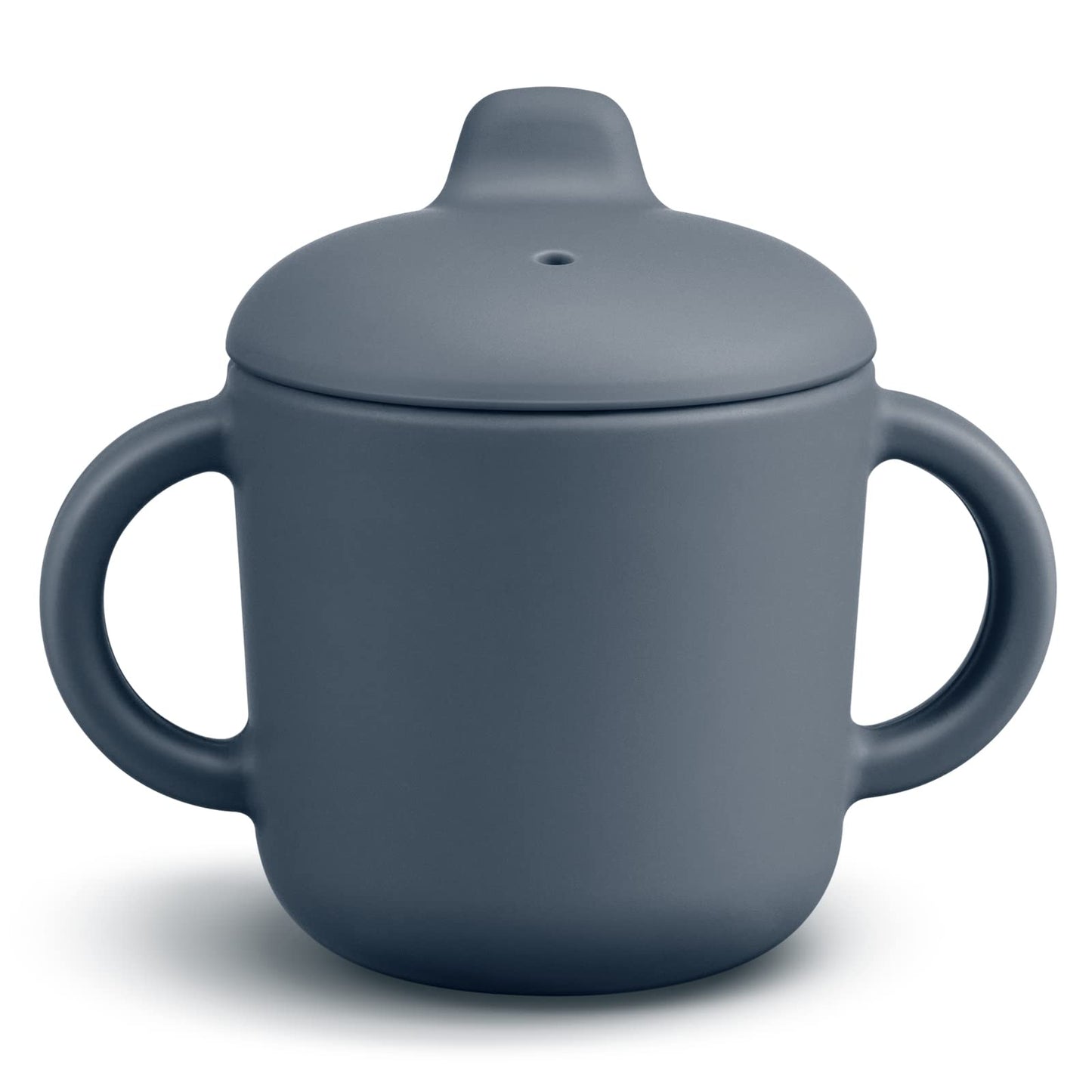 Catii Sippy Cups for Baby 6 Months+,Silicone Sippy Cups Leak Proof 5oz,Microwavable Sippy Cups for 1+ year old (Gray)