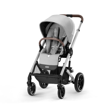 Cybex Balios S Lux Stroller FrontFacing or ParentFacing Seat Positions OneHand Fold Multiposition Recline Adjustable Leatherette