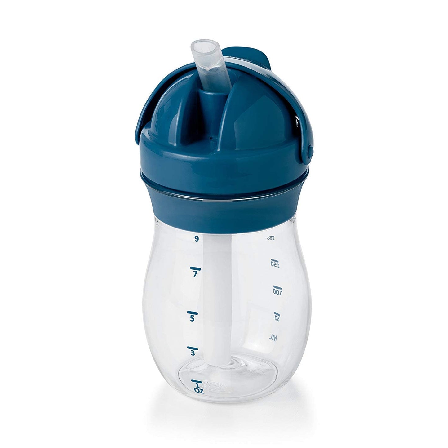 Oxo Tot Transitions Straw Cup, Navy, 9 Ounce (2 Pack)