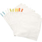 IKEA BOUTIQUE STORE KRAMA Washcloth (White, Size 30x30 cm/12x12)  Pack of 10 Piece